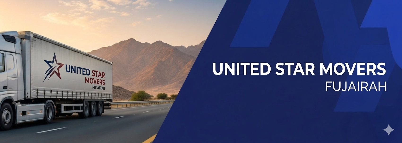United Star Movers team managing a mountain-side villa relocation in Fujairah.